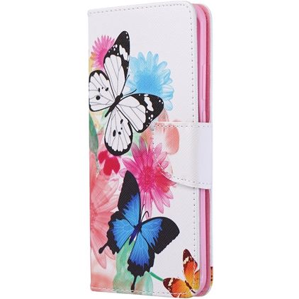 Mobigear Design Huawei P40 Pro Funda tipo libro Cartera - Butterfly