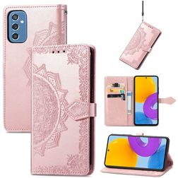 Mobigear Mandala Samsung Galaxy M52 Funda tipo libro Cartera - Oro rosa
