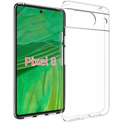 Mobigear Basics Transparente Google Pixel 8 TPU flexível Capa traseira - Transparente