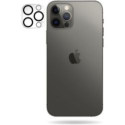 Mobilize iPhone 12 Pro Max Vidro temperado Película da câmara - Compatível com capas