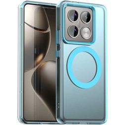 Mobigear Shockproof Xiaomi 14T Pro MagSafe Funda Plástico rígido Carcasa - Azul