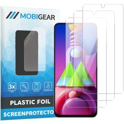 Mobigear Samsung Galaxy M51 Protector de pantalla Film - Compatible con fundas (pack de 3)
