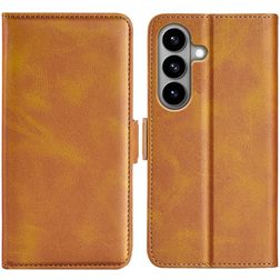 Mobigear Slim Magnet Samsung Galaxy S26 Etui z klapką typu portfel - Koniakowy