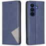 Mobigear Rhombus Slim Samsung Galaxy S26 FE Funda tipo libro - Azul