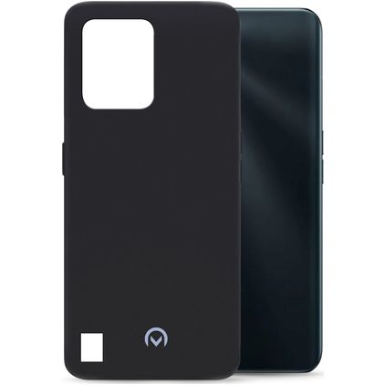 Mobilize Rubber Gelly Realme C31 TPU flexible Carcasa - Matt Black