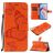 Mobigear Butterfly OPPO Reno 4 Cover a libro portafoglio - Arancione