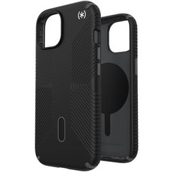 Speck Presidio2 Grip iPhone 15 MagSafe Fodral Hårdplast Skal Stötsäkert - Svart