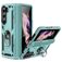 Mobigear Armor Ring Samsung Galaxy Z Fold 5 Hard Case Back cover Shockproof with Ring Holder - Green