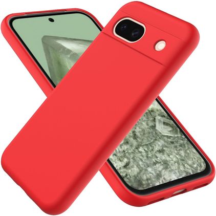 Mobigear Colors Google Pixel 8a Flexible TPU Back cover - Red