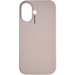 Nudient Base iPhone 16 Silikon Skal - Stone Beige