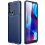 Mobigear Racing Motorola Moto E40 TPU flexible Carcasa - Azul