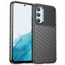 Mobigear Groove Samsung Galaxy A54 Joustava TPU Suojakuori - Musta