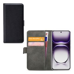 Mobilize Classic Gelly Wallet OPPO Reno 12 Pro Lompakkokotelo + Setelitasku - Musta