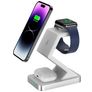 Mobigear MagStation 3in1 Stacja ładująca MagSafe 15W - Biały