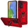Mobigear Armor Ring Samsung Galaxy A73 Funda Plástico rígido Carcasa Antigolpes con anillo - Rojo