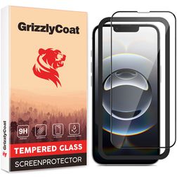 GrizzlyCoat Easy Fit iPhone 17e Cristal templado Protector de pantalla - Compatible con fundas + Marco de instalación