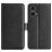 Mobigear Slim Magnet Motorola Moto G85 Pungetui med Seddelrum - Sort