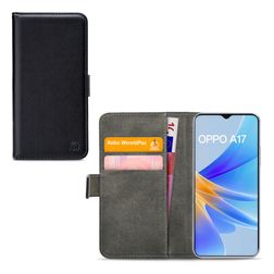 Mobilize Classic Gelly Wallet OPPO A17 Pungetui med Seddelrum - Sort