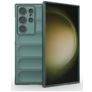 Mobigear Bumpy Samsung Galaxy S24 Ultra TPU flexible Carcasa - Verde