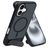 Mobiparts Hardcover iPhone 16 MagSafe Hårdt Bagsidecover med Stander - Satin Black