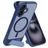 Mobiparts Hardcover iPhone 16 MagSafe Kova Suojakuori + Teline - Satin Blue