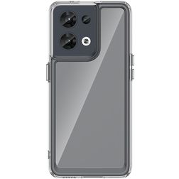 Mobigear Crystal Transparente OPPO Reno 8 5G Funda Plástico rígido Carcasa - Transparente