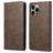 Mobigear Wallet iPhone 16 Pro Max Etui z klapką typu portfel - Brązowy