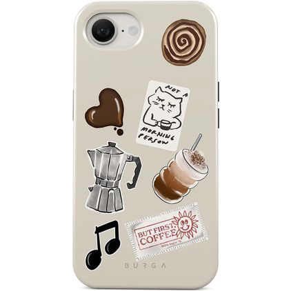Burga Tough iPhone 17e MagSafe Hardcase Back cover Antiurto - Oat Milk Please