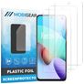 Mobigear Xiaomi Redmi 10 4G Película de ecrã em plástico - Compatível com capas (Pack de 3)