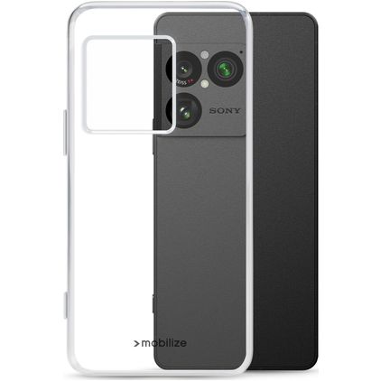 Mobilize Gelly Transparente Sony Xperia 10 VIII TPU flexível Capa traseira - Transparente