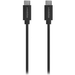 Kabel Mobilize USB-C na USB-C 1 m - Černá