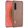 Mobigear Croco OPPO Find X2 Pro Funda Plástico rígido Carcasa - Marrón