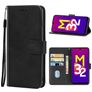 Mobigear Wallet Samsung Galaxy M32 5G Plånboksfodral med sedelfack - Svart