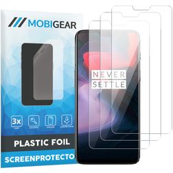 Mobigear OnePlus 6 Screen Protector Film - Case Friendly (3-Pack)