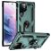 Mobigear Armor Ring Samsung Galaxy S22 Ultra Hardcase Back cover Antiurto con anello - Verde