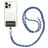 Mobigear Lanyard Cordón para móvil universal ajustable - Negro / Azul / Azul bebé