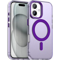 Mobigear Shockproof iPhone 17 MagSafe Hårdt Bagsidecover - Lilla