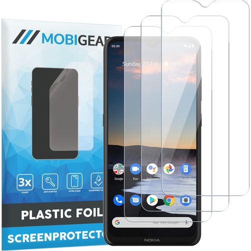 Mobigear Nokia 5.3 Skærmbeskytter Folie - Case Friendly (3-pak)