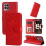 Mobigear Sunflower Realme Narzo 50 4G Wallet case - Red