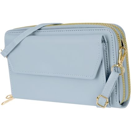 Antonio Fonzo Crossbody Clutch Kabelka na mobil - Large - Modrá
