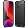 Mobigear Brushed Slim iPhone 14 Plus Flexibilní TPU Zadní kryt - Černá