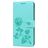 Mobigear Roses Samsung Galaxy A10 Funda tipo libro Cartera - Turquesa