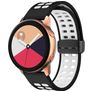 Mobigear Sport Plus Mag Silicone Smartwatch Strap Magnetic closure - 22 mm - Black / White