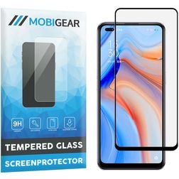 Mobigear Premium OPPO Reno 4 5G Cristal templado Protector de pantalla - Compatible con fundas - Negro