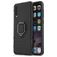 Mobigear Armor Ring Samsung Galaxy A50 Plástico rígido Capa traseira Antichoque com anel - Preto