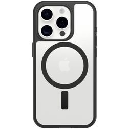 OtterBox React iPhone 16 Pro MagSafe Plástico rígido Capa traseira Antichoque - Transparente / Preto