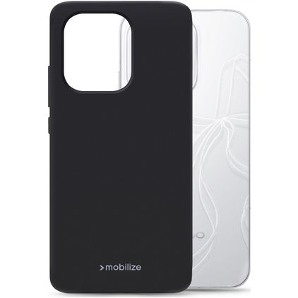 Mobilize Rubber Gelly OPPO Reno 16 Pro TPU flexível Capa traseira - Preto