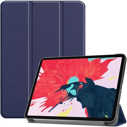 Mobigear Tri-Fold iPad Pro 11 tuuman (2020) Lompakkokotelo - Tummansininen
