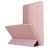 Mobigear Tri-Fold Gel iPad 7 (2019) TPU / Leatherette Wallet case - Rose Gold
