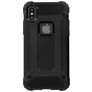 Mobiparts Rugged Shield iPhone XS Hard Case Back cover Shockproof - Black